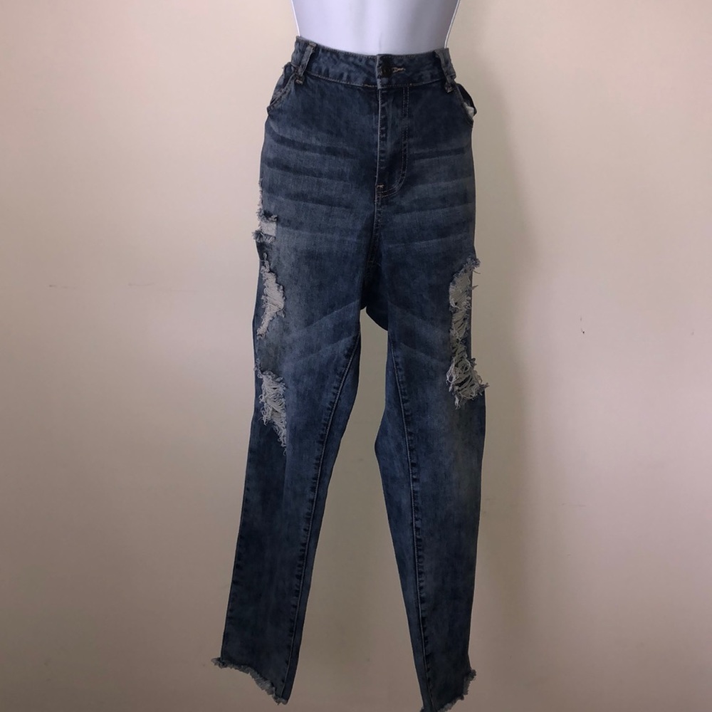 Distressed Jeans
